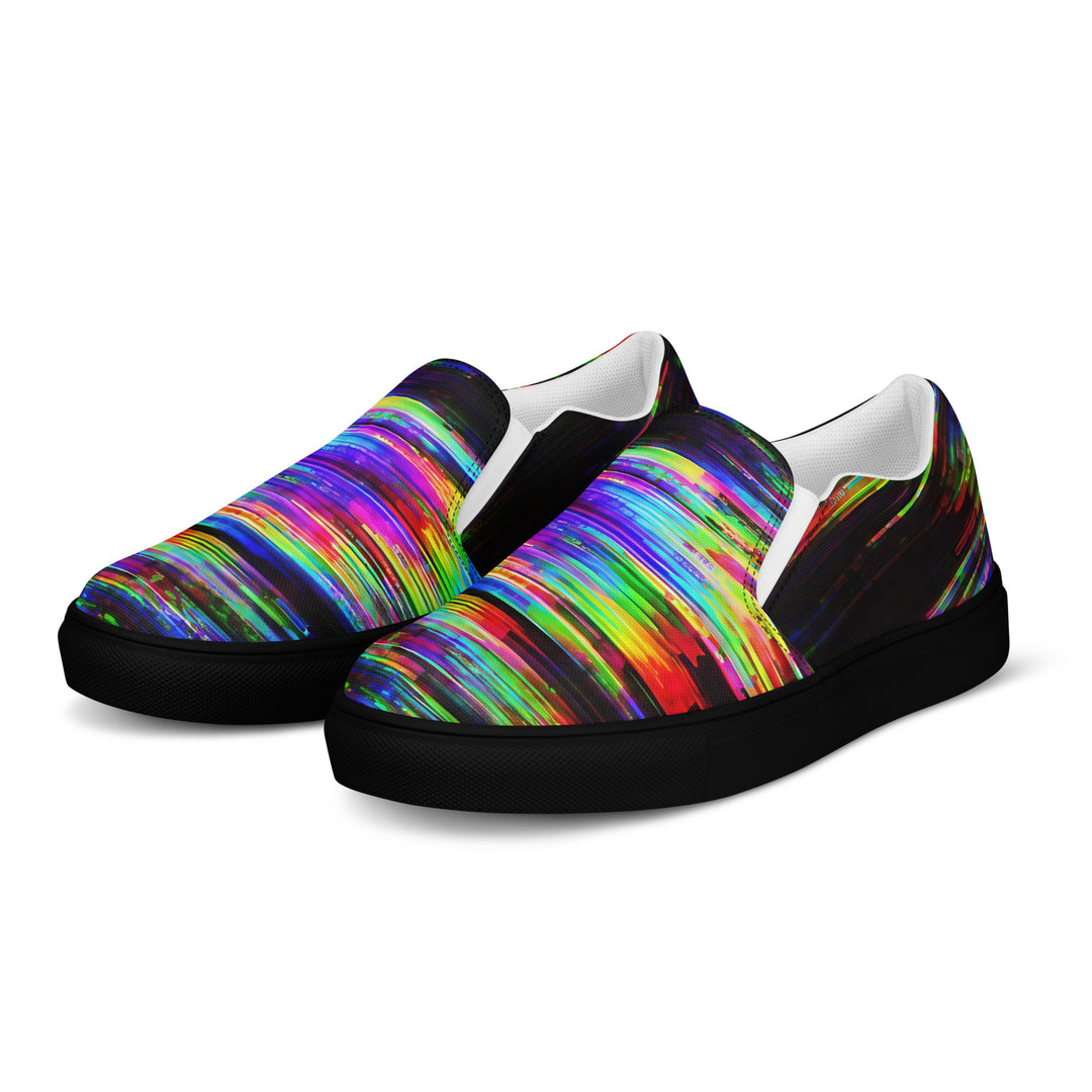 Glitchwear Men's Slip-On Canvas Shoes 41, view 3