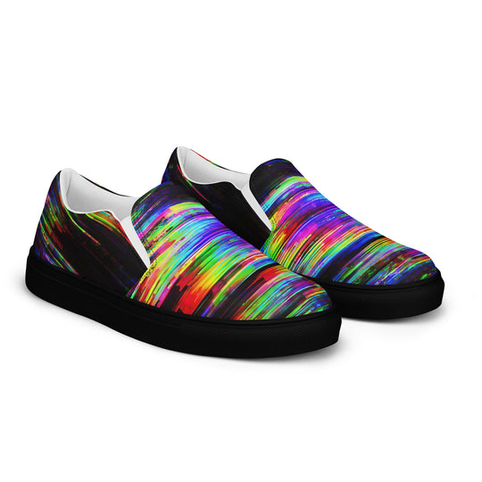 Glitchwear Men's Slip-On Canvas Shoes 41, view 5