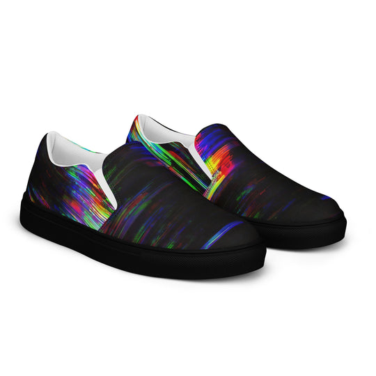 Glitchwear Men's Slip-On Canvas Shoes 43, view 5