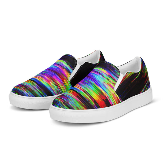 Glitchwear Men's Slip-On Canvas Shoes 41, view 4