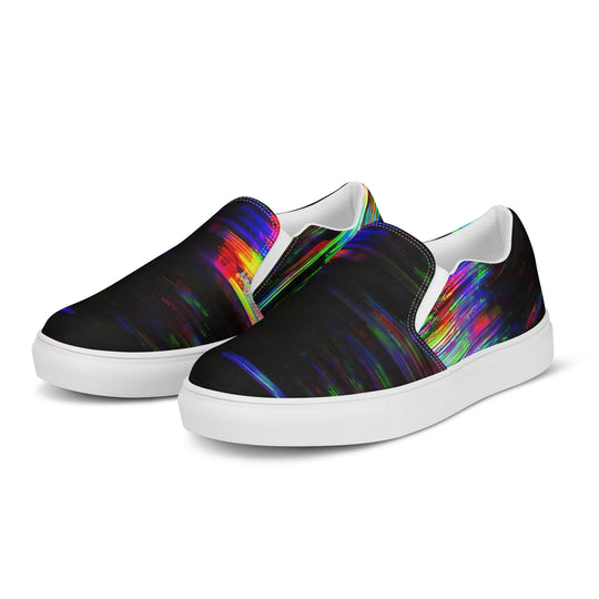 Glitchwear Men's Slip-On Canvas Shoes 43, view 4