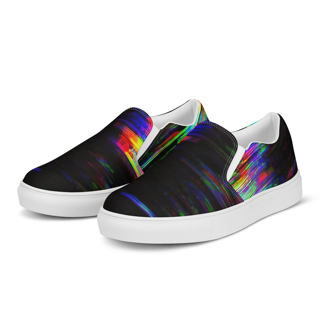 Glitchwear Men's Slip-On Canvas Shoes 43, view 4
