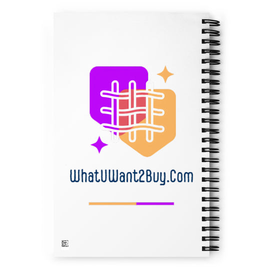 Spiral notebook - WhatUWant2Buy