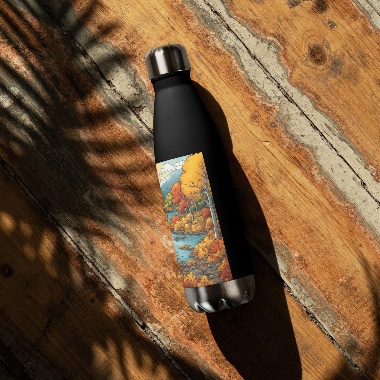 Stainless steel water bottle