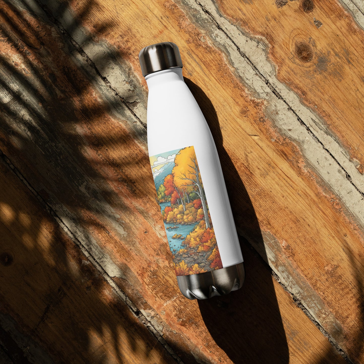 Stainless steel water bottle