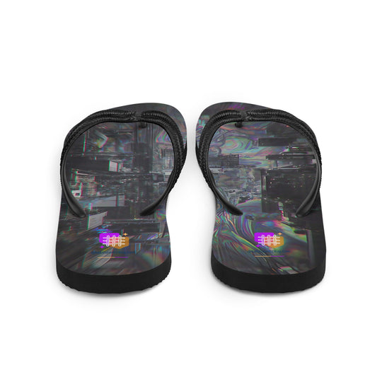 Glitchwear Flip-Flops, Everyday AI-Designed 37, view 2