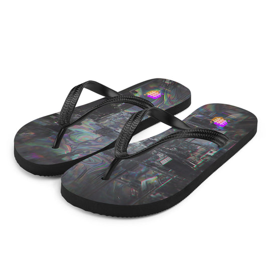 Glitchwear Flip-Flops, Everyday AI-Designed 37, view 6