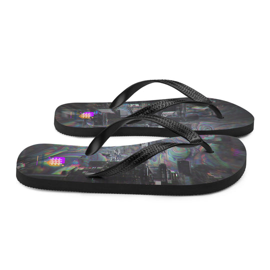 Glitchwear Flip-Flops, Everyday AI-Designed 37, view 5
