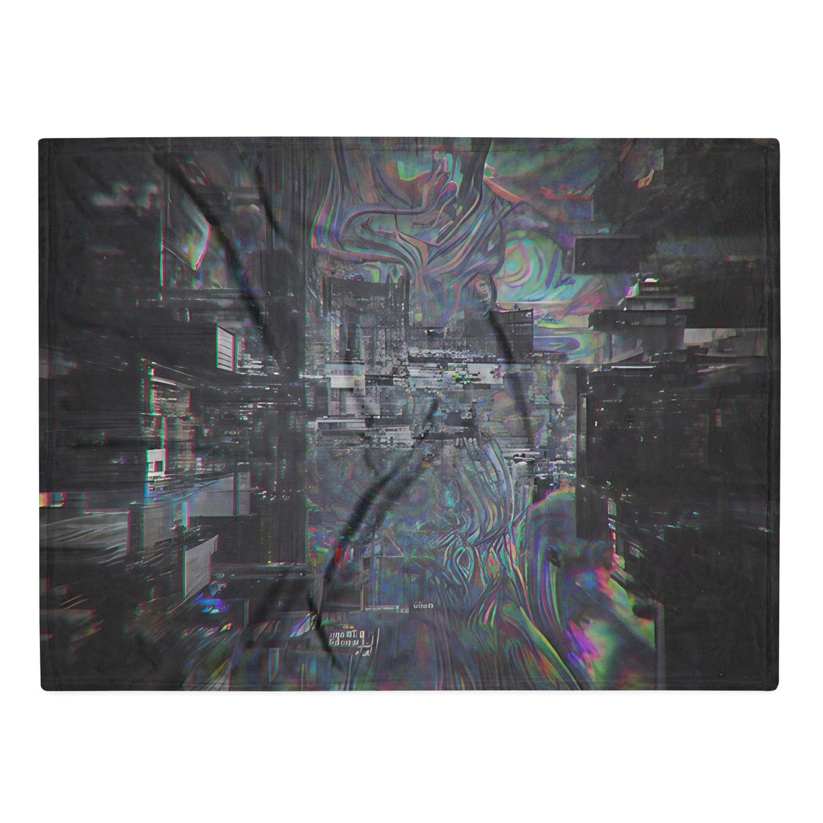 Glitchwear Throw Blanket | Everyday AI-Designed 249