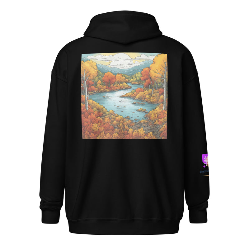 Unisex heavy blend zip hoodie - WhatUWant2Buy