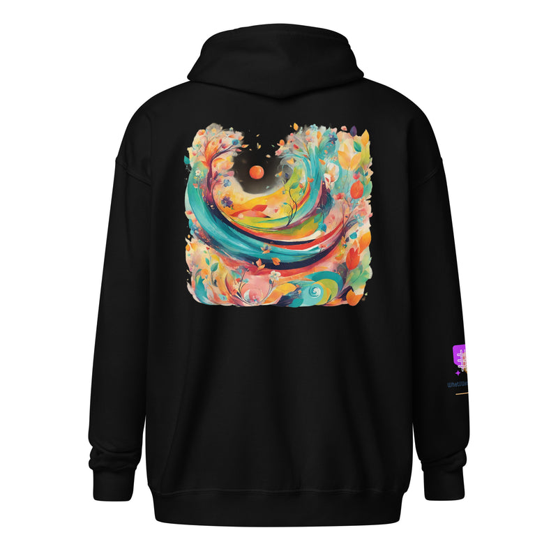 Unisex heavy blend zip hoodie - WhatUWant2Buy