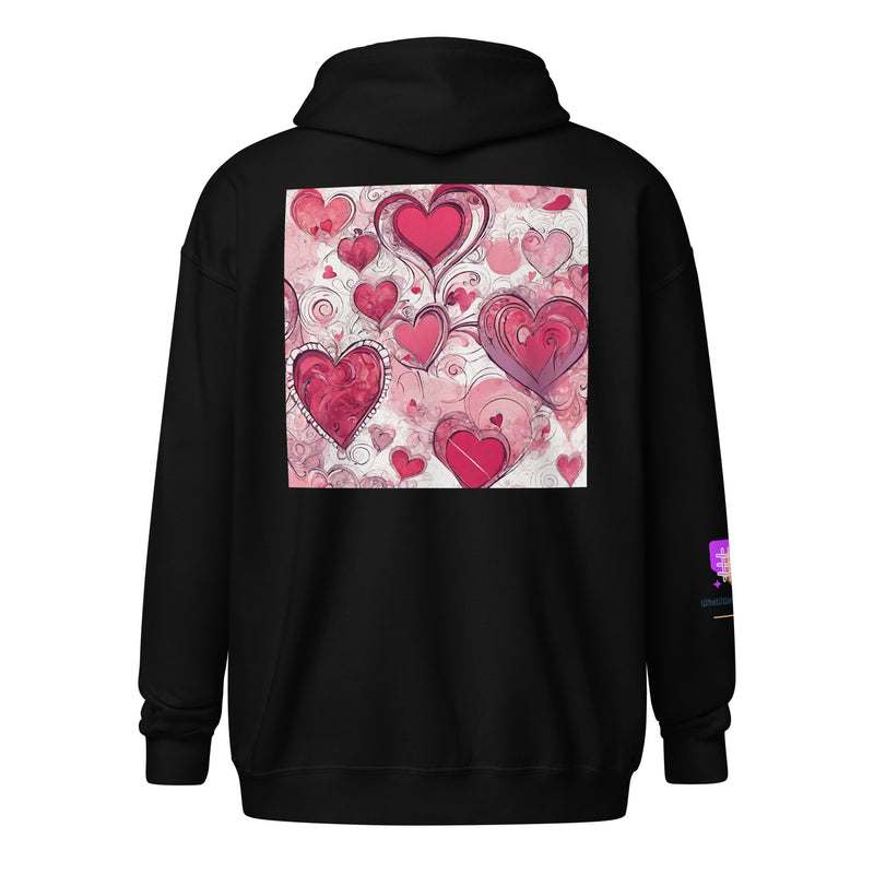 Unisex heavy blend zip hoodie - WhatUWant2Buy