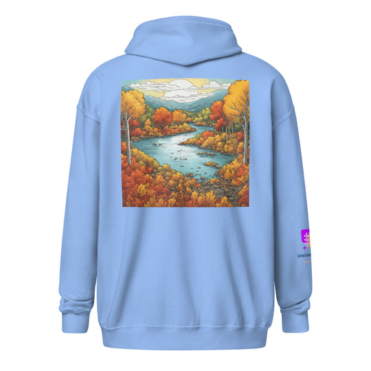 Unisex heavy blend zip hoodie - WhatUWant2Buy