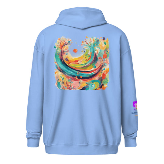 Unisex heavy blend zip hoodie - WhatUWant2Buy