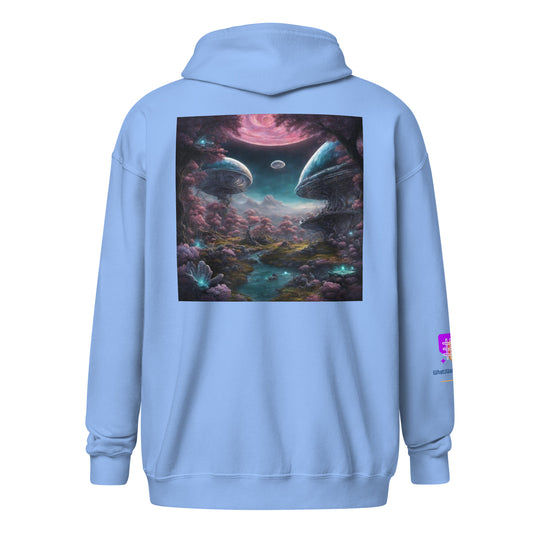 Unisex heavy blend zip hoodie - WhatUWant2Buy