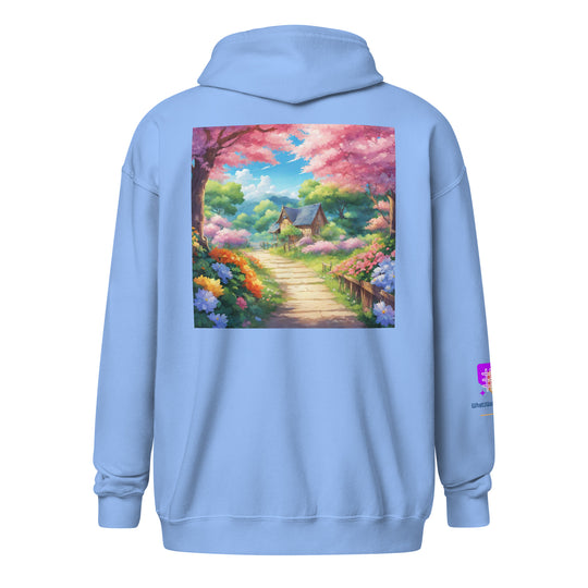 Unisex heavy blend zip hoodie - WhatUWant2Buy