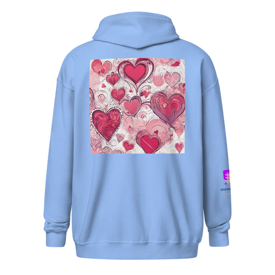 Unisex heavy blend zip hoodie - WhatUWant2Buy