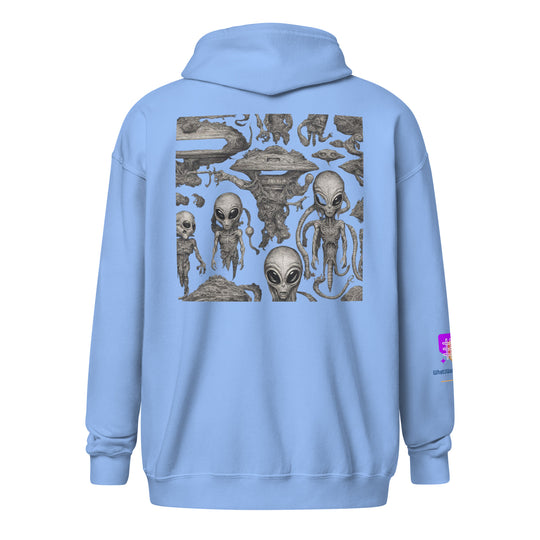 Unisex heavy blend zip hoodie - WhatUWant2Buy