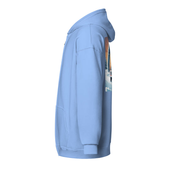 Unisex heavy blend zip hoodie - WhatUWant2Buy