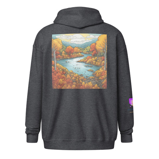 Unisex heavy blend zip hoodie - WhatUWant2Buy