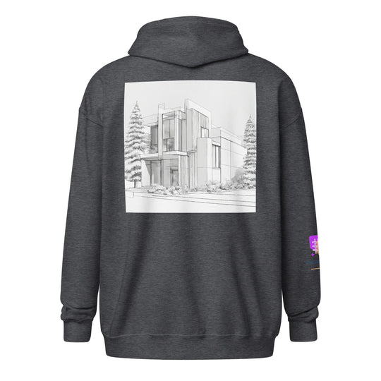 Unisex heavy blend zip hoodie - WhatUWant2Buy