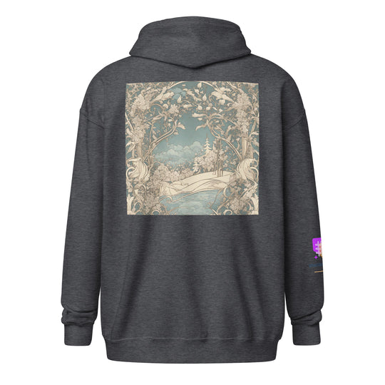 Unisex heavy blend zip hoodie - WhatUWant2Buy