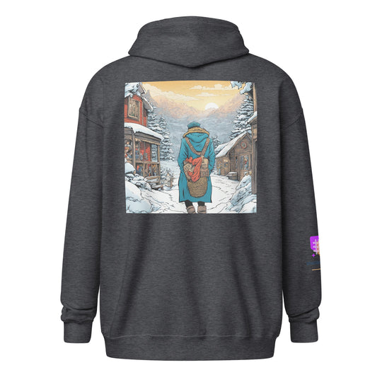 Unisex heavy blend zip hoodie - WhatUWant2Buy