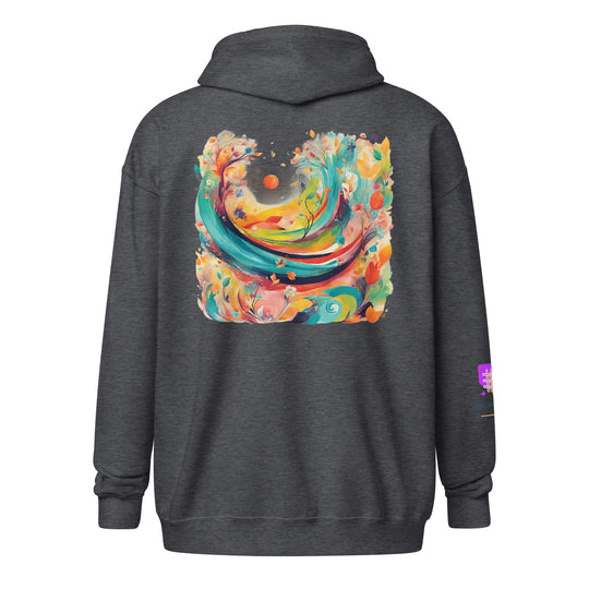 Unisex heavy blend zip hoodie - WhatUWant2Buy