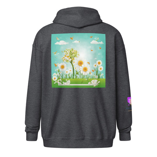 Unisex heavy blend zip hoodie - WhatUWant2Buy