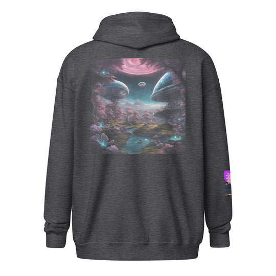 Unisex heavy blend zip hoodie - WhatUWant2Buy