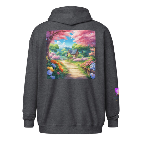 Unisex heavy blend zip hoodie - WhatUWant2Buy