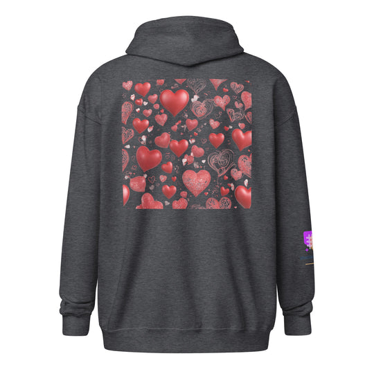 Unisex heavy blend zip hoodie - WhatUWant2Buy