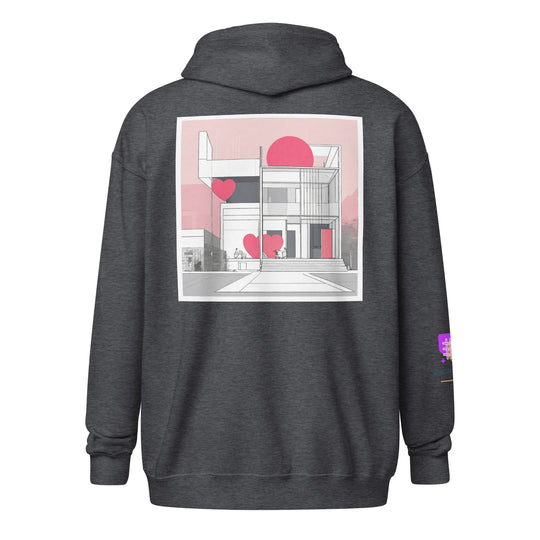 Unisex heavy blend zip hoodie - WhatUWant2Buy