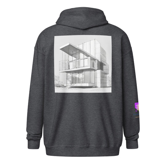 Unisex heavy blend zip hoodie - WhatUWant2Buy