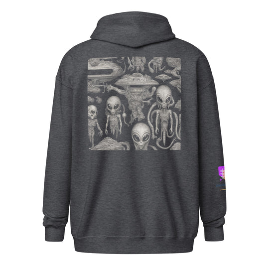 Unisex heavy blend zip hoodie - WhatUWant2Buy