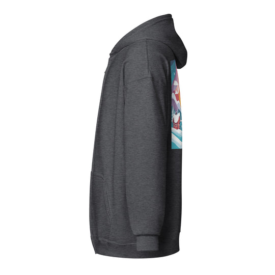 Unisex heavy blend zip hoodie - WhatUWant2Buy