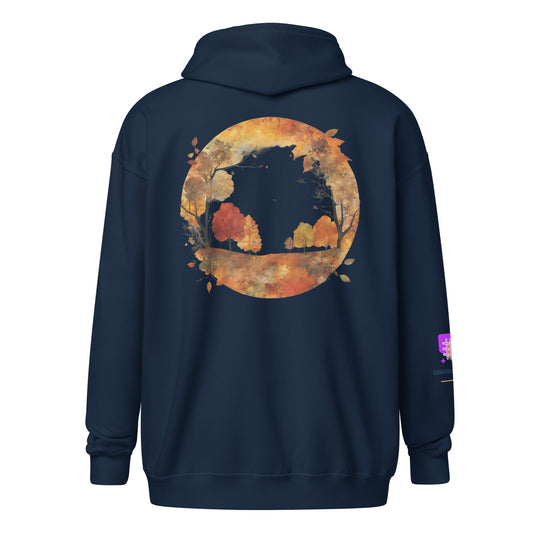 Unisex heavy blend zip hoodie - WhatUWant2Buy