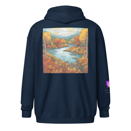 Unisex heavy blend zip hoodie - WhatUWant2Buy