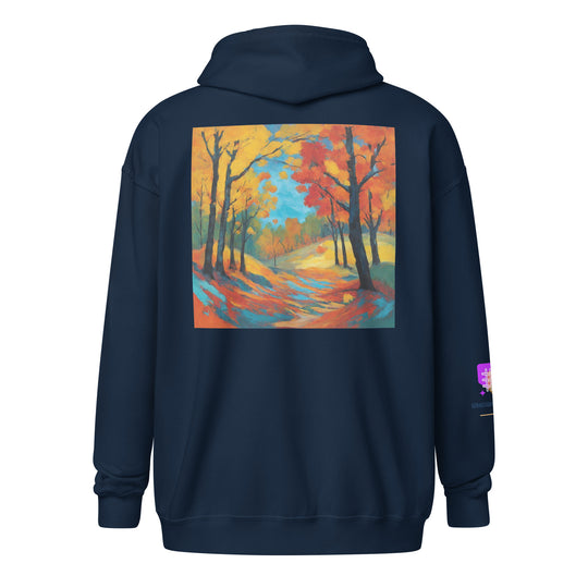 Unisex heavy blend zip hoodie - WhatUWant2Buy