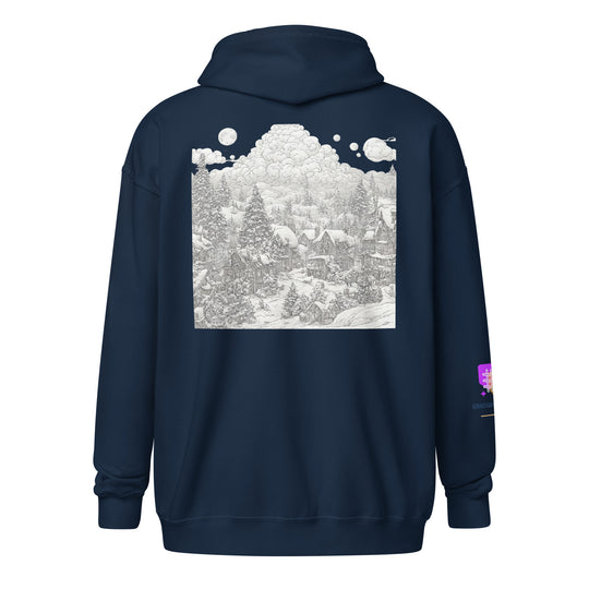 Unisex heavy blend zip hoodie - WhatUWant2Buy