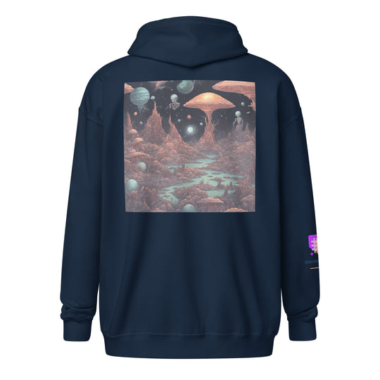 Unisex heavy blend zip hoodie - WhatUWant2Buy