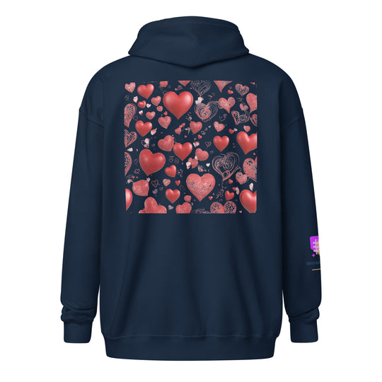 Unisex heavy blend zip hoodie - WhatUWant2Buy