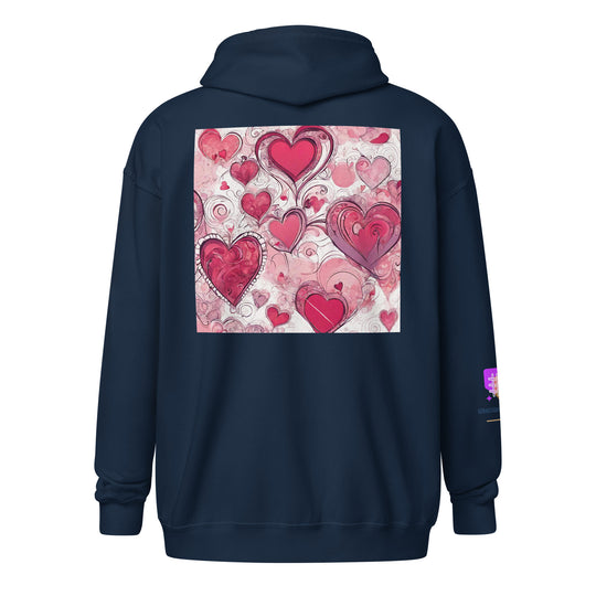 Unisex heavy blend zip hoodie - WhatUWant2Buy