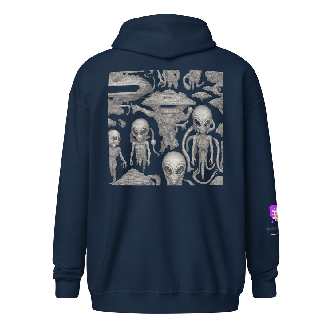 Unisex heavy blend zip hoodie - WhatUWant2Buy