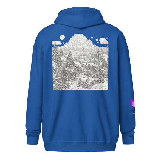 Unisex heavy blend zip hoodie - WhatUWant2Buy