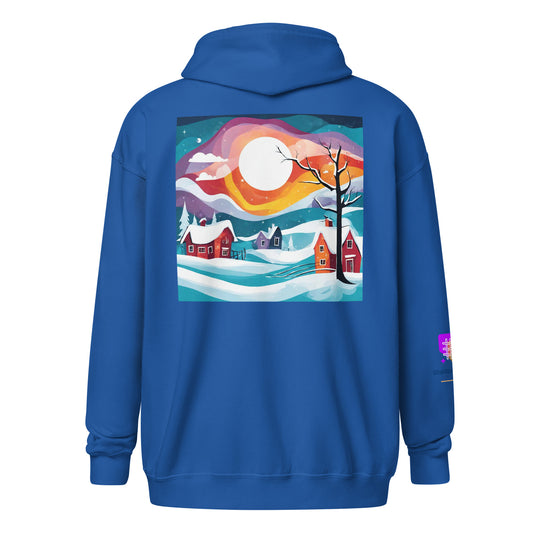 Unisex heavy blend zip hoodie - WhatUWant2Buy