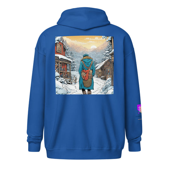Unisex heavy blend zip hoodie - WhatUWant2Buy