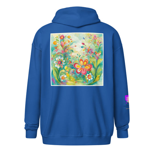 Unisex heavy blend zip hoodie - WhatUWant2Buy