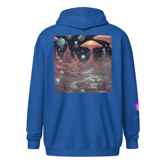 Unisex heavy blend zip hoodie - WhatUWant2Buy