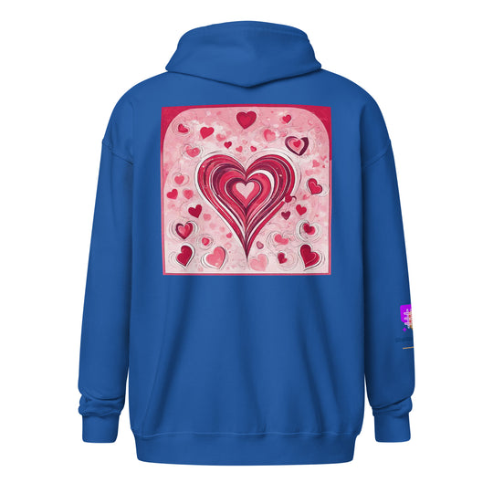 Unisex heavy blend zip hoodie - WhatUWant2Buy